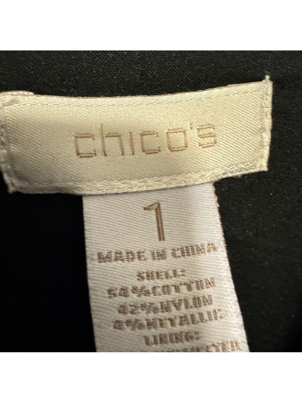 Chicos black jacket - Picture 4 of 8
